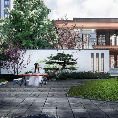 中式古典园林景观