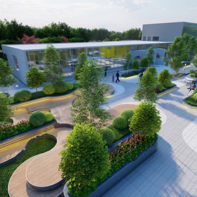 现代示范区景观