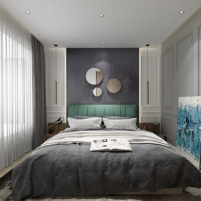 北欧风简约卧室