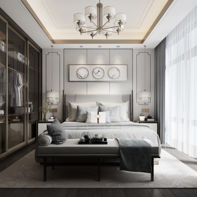 现代卧室