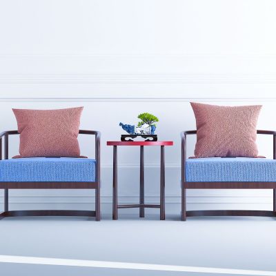 新中式椅子茶几组合