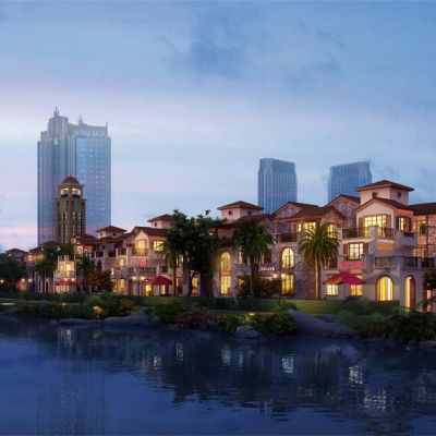 欧式风格别墅区群