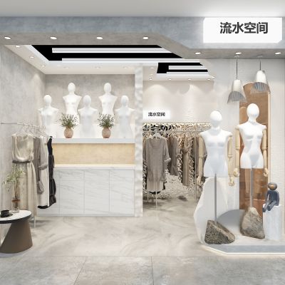 服装店3D模型