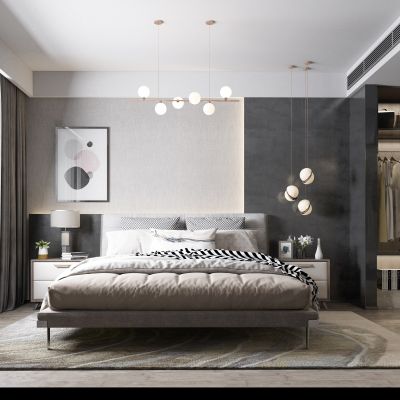 现代简约主人房 主卧