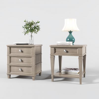 美式角几边几床头柜