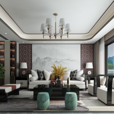 新中式风格客厅