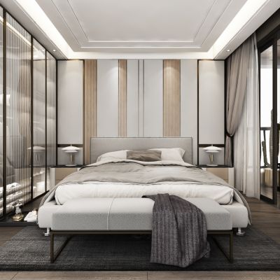 现代卧室