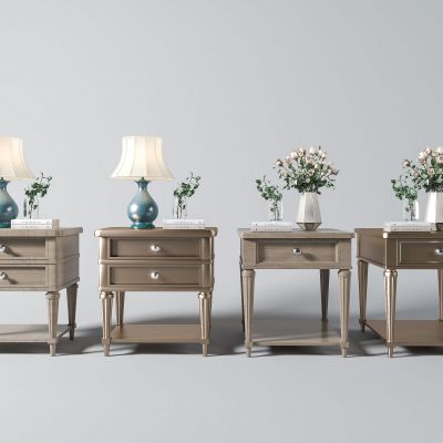 美式角几边几床头柜