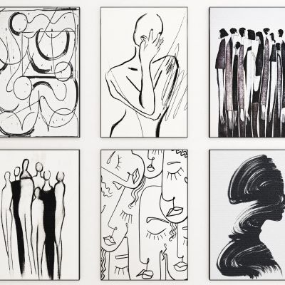 现代极简装饰画