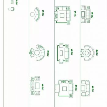 室内设计师专属 CAD平立面动态图库