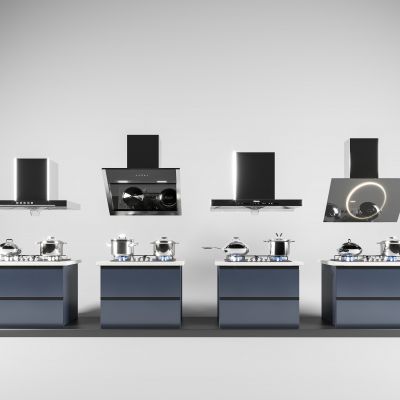 现代抽油烟机灶具