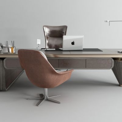 现代大班桌椅组合