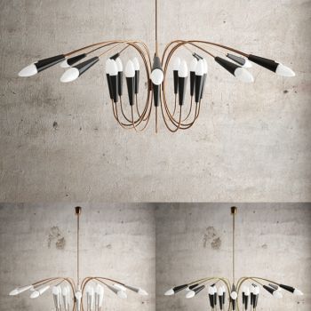  后现代铁艺吊灯