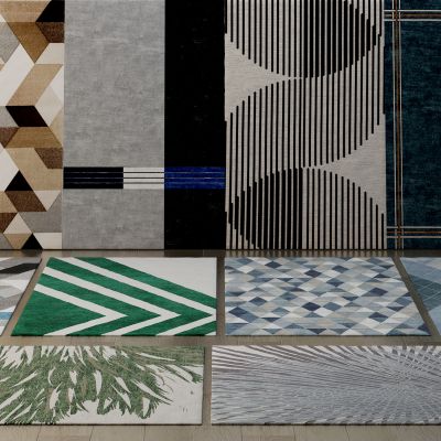 现代地毯组合