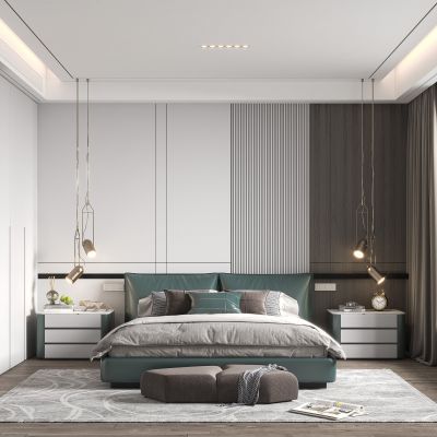 现代卧室