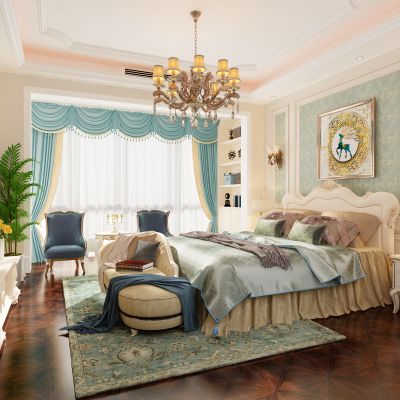 欧式主卧 主人房