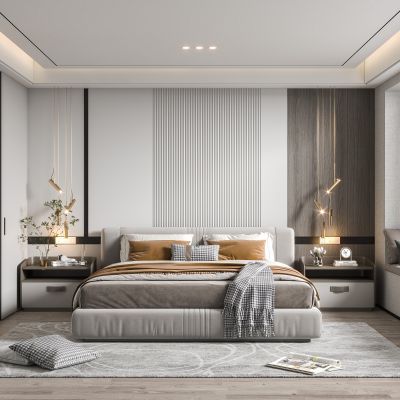 现代卧室