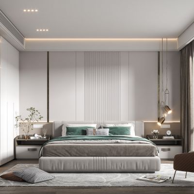 现代卧室