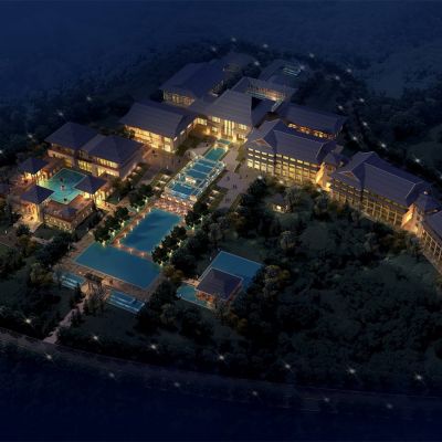 中式度假大酒店 民宿