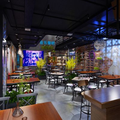 音乐酒吧 餐吧