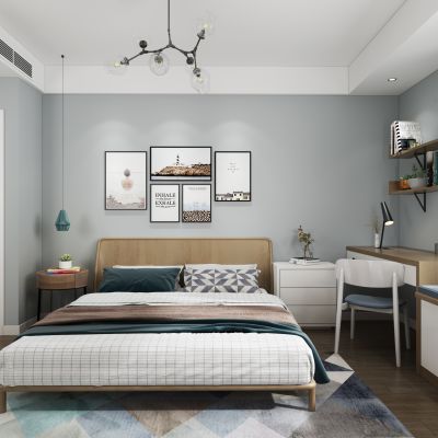 现代卧室 现代主卧室