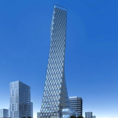 现代高层 异形 办公 写字楼 酒店