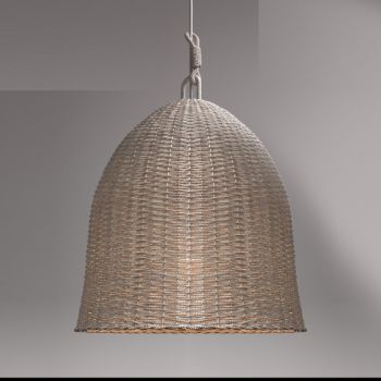 79-东南亚民宿藤编编织吊灯