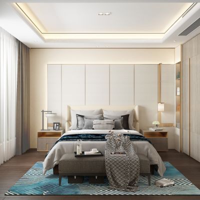 现代卧室