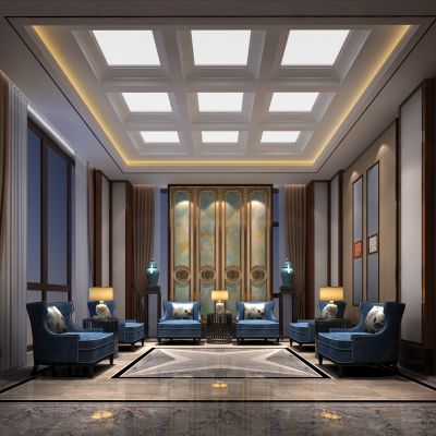 新中式贵宾接待室