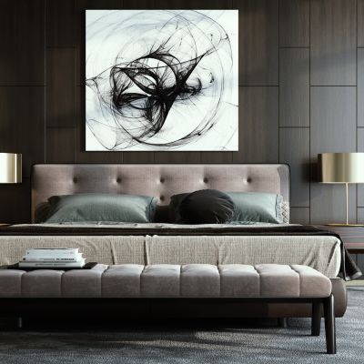 后现代卧室 主卧 双人床组合