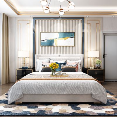现代轻奢卧室