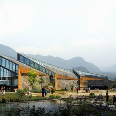 动物园 鹦鹉馆 博物馆 建筑