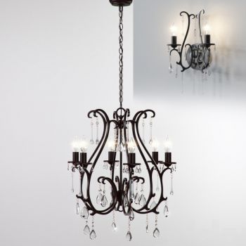 45-美式欧式铁艺吊灯