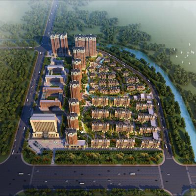 简欧许昌人民医院 周边住宅 欧式高层 住宅小区