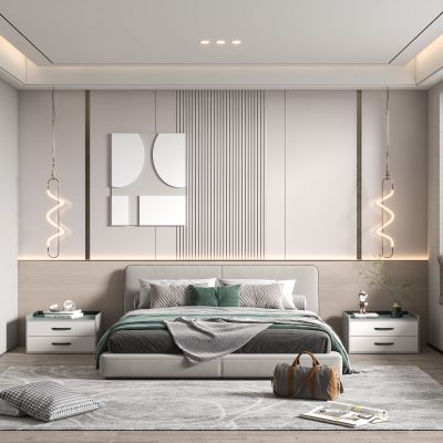 现代卧室