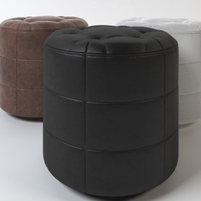 现代皮革凳子   凳子组合