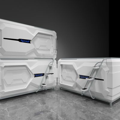太空舱床3D模型