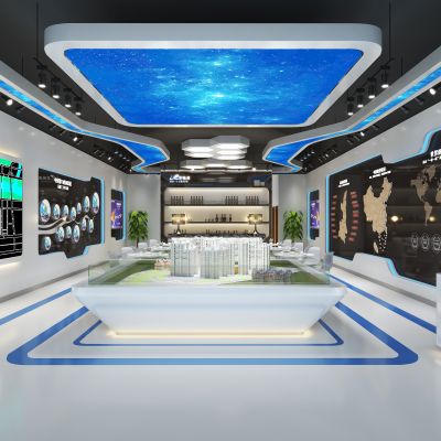 现代科技感售楼处