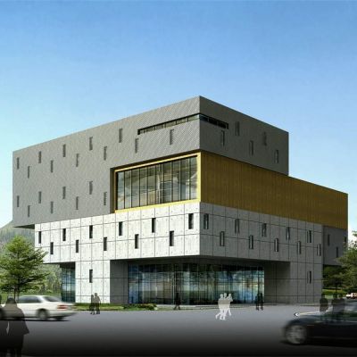 现代会所 别墅 建筑外观