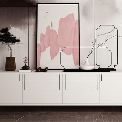 02.现代中式电视柜