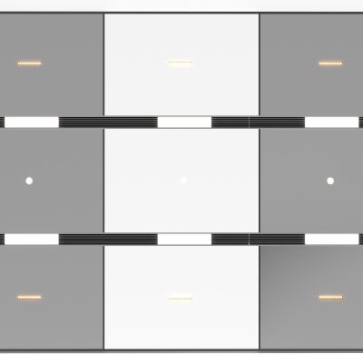 现代蜂窝大板吊顶