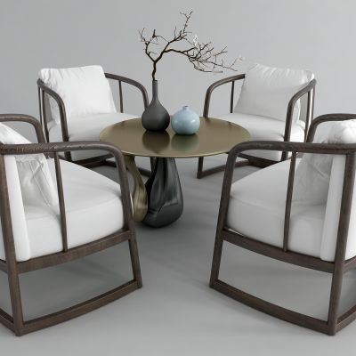 新中式休闲桌椅