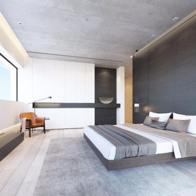 现代简约卧室