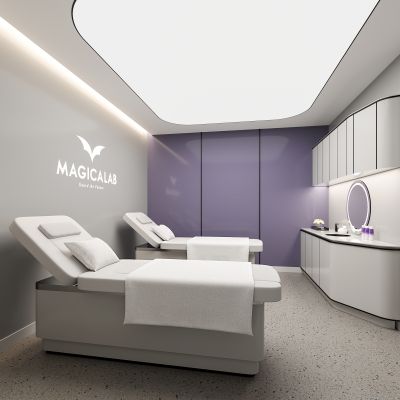 现代美容护理SPA包间