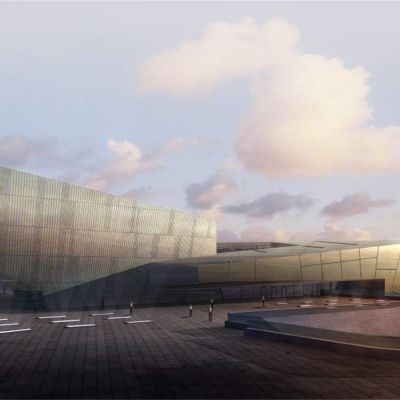 现代海军现代博物馆  展览馆 建筑外观