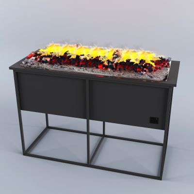 工业LOFT烤炉，烤箱，炭火