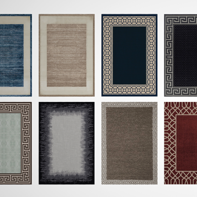 新中式地毯装饰