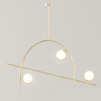 06北欧现代球形小吊灯cr