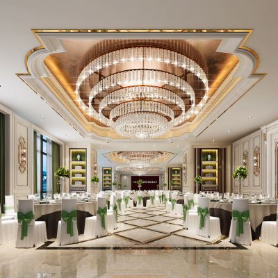 简欧轻奢宴会厅