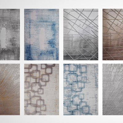 新中式地毯装饰